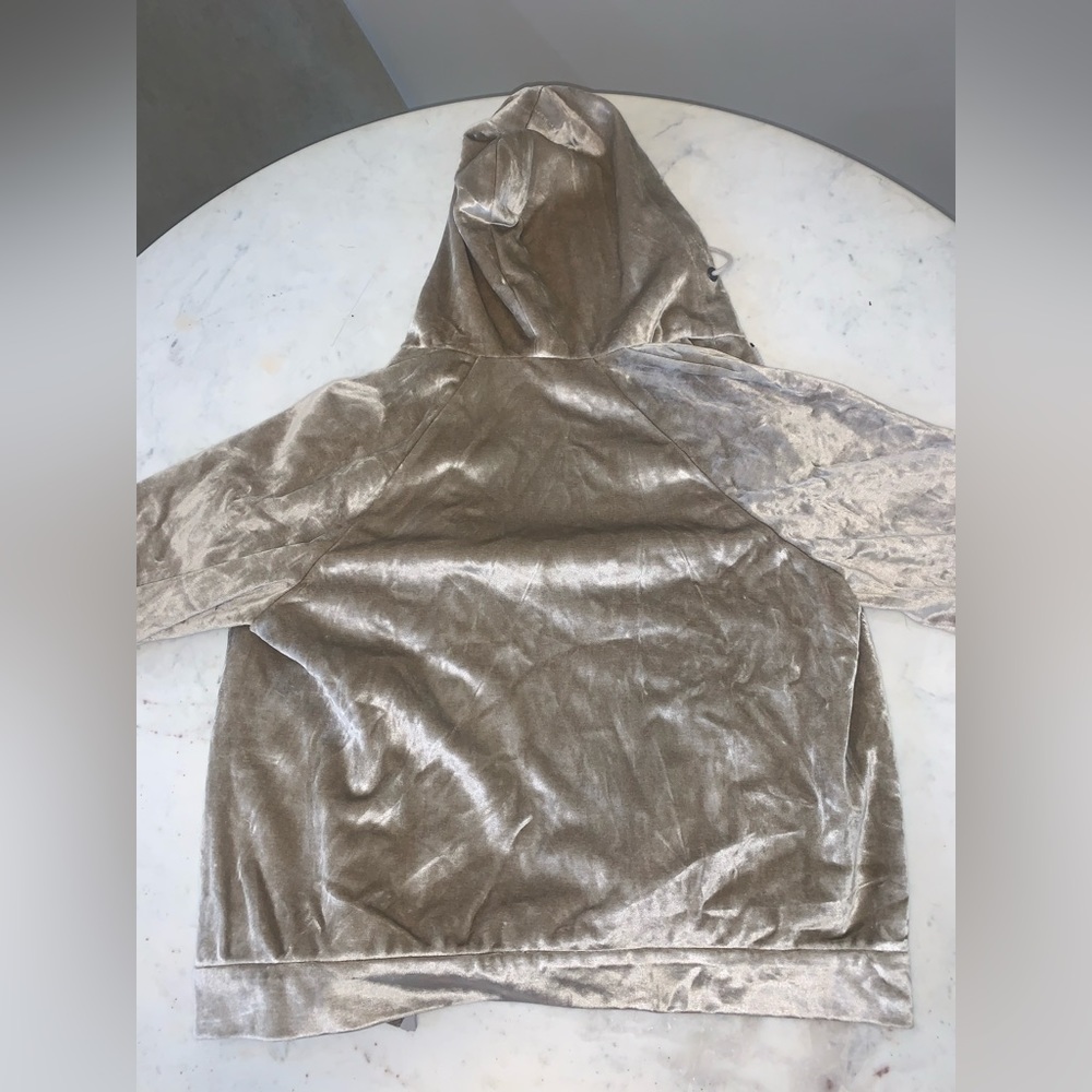 Stunning Brunello Cucinelli velour hoodie Size 44 - Picture 3 of 7